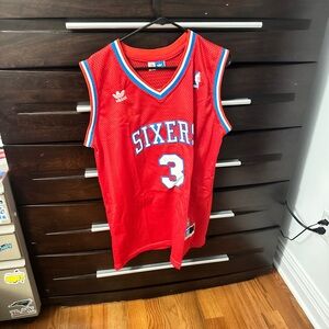 Allen Iverson Sixers jersey